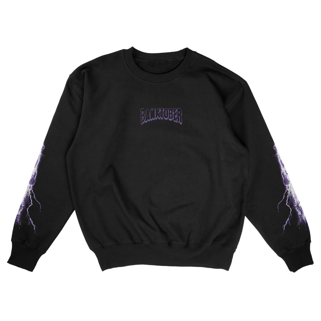 Shattered Dreams at the Bank Crewneck
